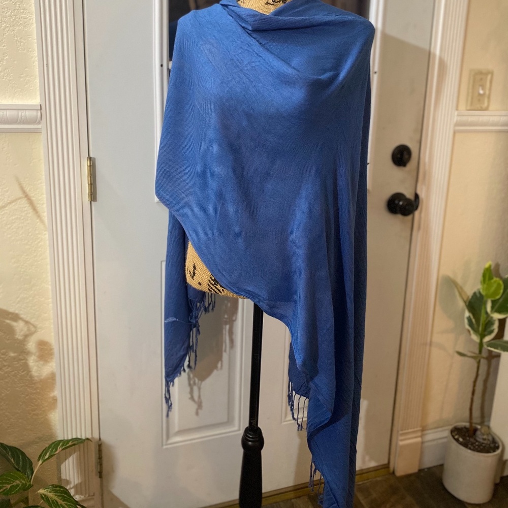 Royal blue Pashmina/scarf